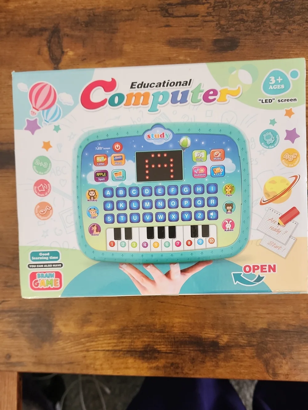Edcational Book, Computer, Doctors Kit, Learning Roller